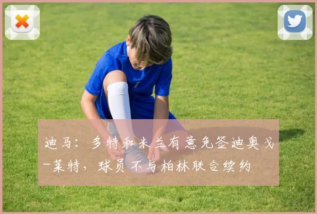 迪马：多特和米兰有意免签迪奥戈-莱特，球员不与柏林联合续约