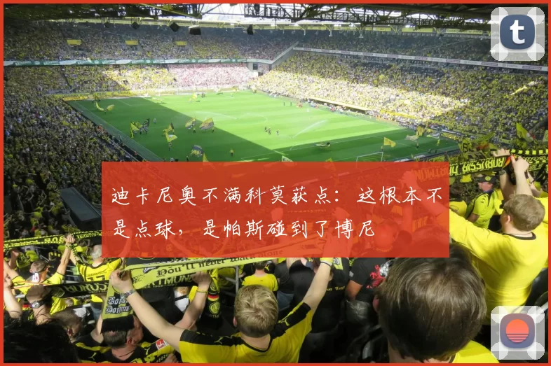 迪卡尼奥不满科莫获点:这根本不是点球,是帕斯碰到了博尼